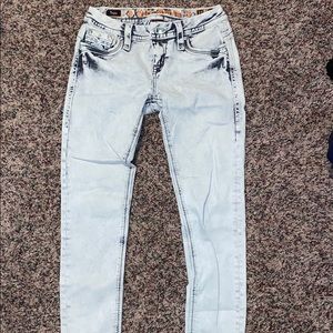 Rock Revival white skinny jeans